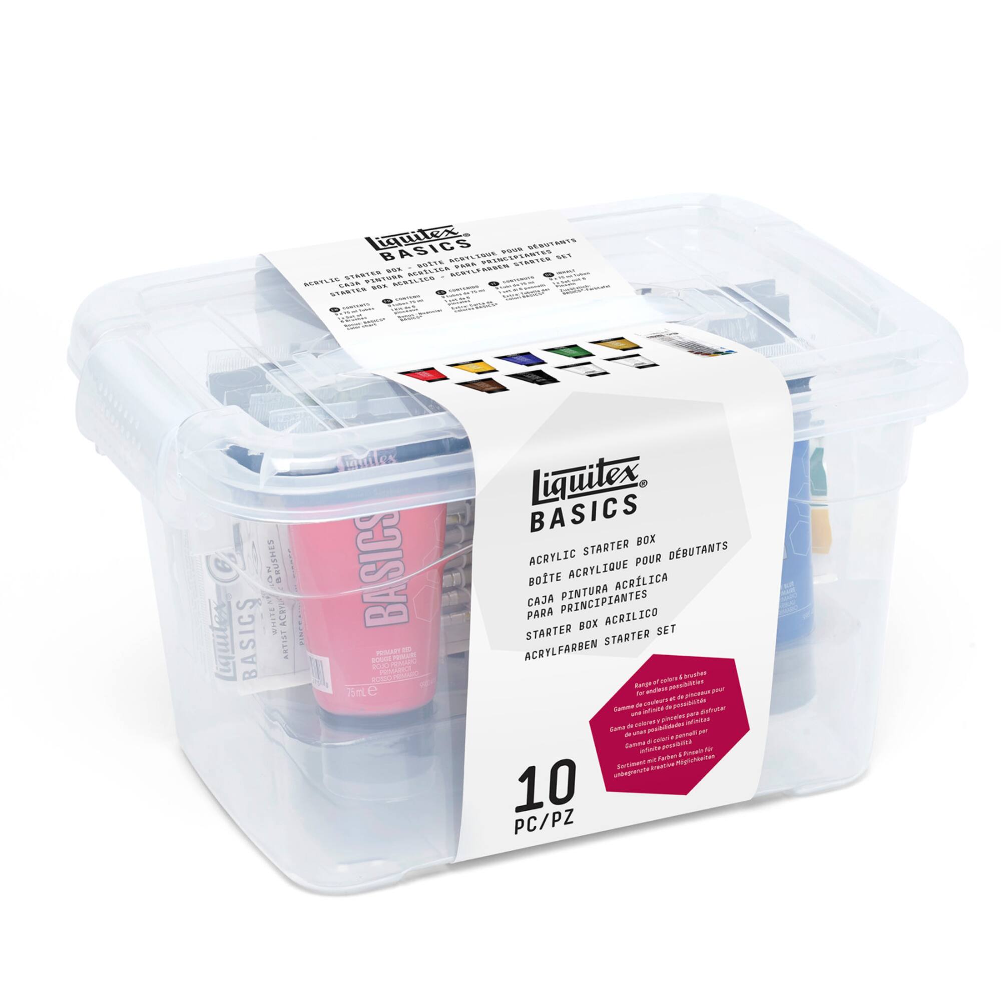 Liquitex BASICS® Acrylic Starter Box Set